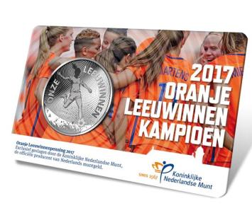 Oranje Leeuwinnen EK 2017 Coincard